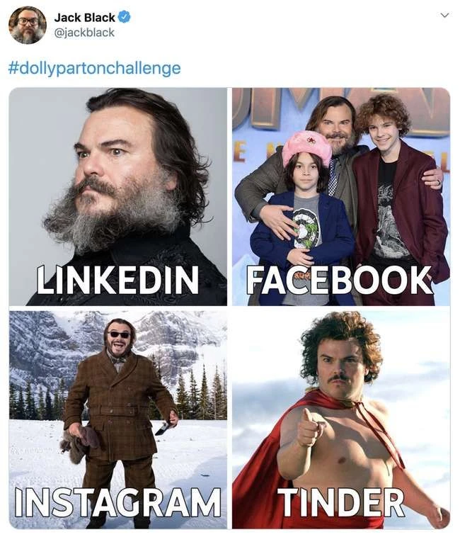 Jack Black postet perfekt, warum er gerade jetzt jedermanns Lieblingsperson ist