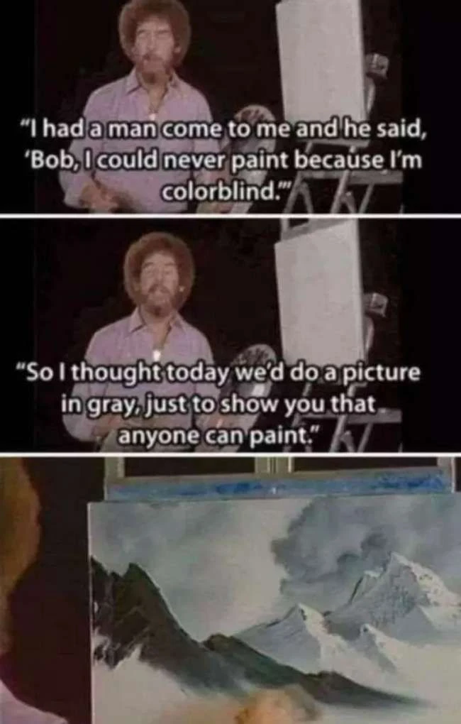 Die 14 lustigsten Bob Ross Memes