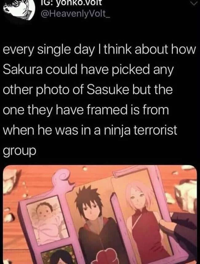 30 lustige Meme darüber, dass Sakura in Naruto nutzlos ist