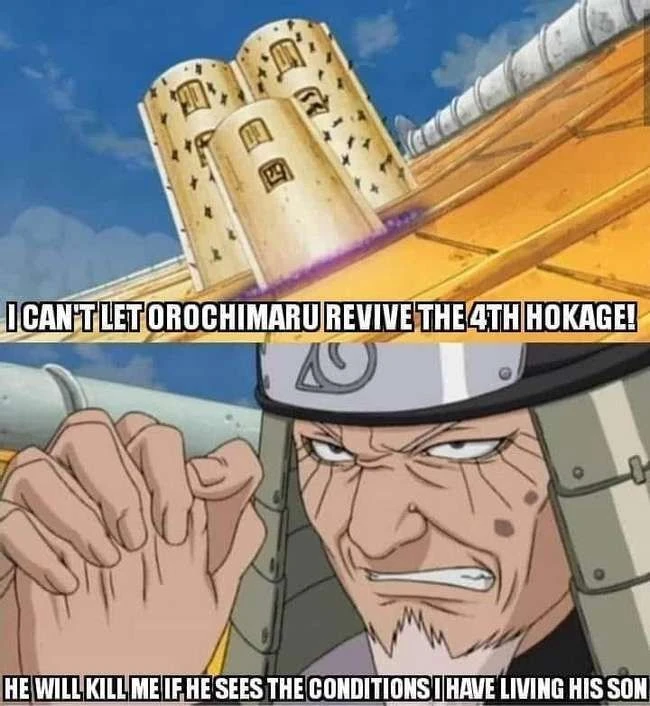 18 urkomische Meme über den dritten Hokage, die beweisen, dass er ein fragwürdiger Anführer ist