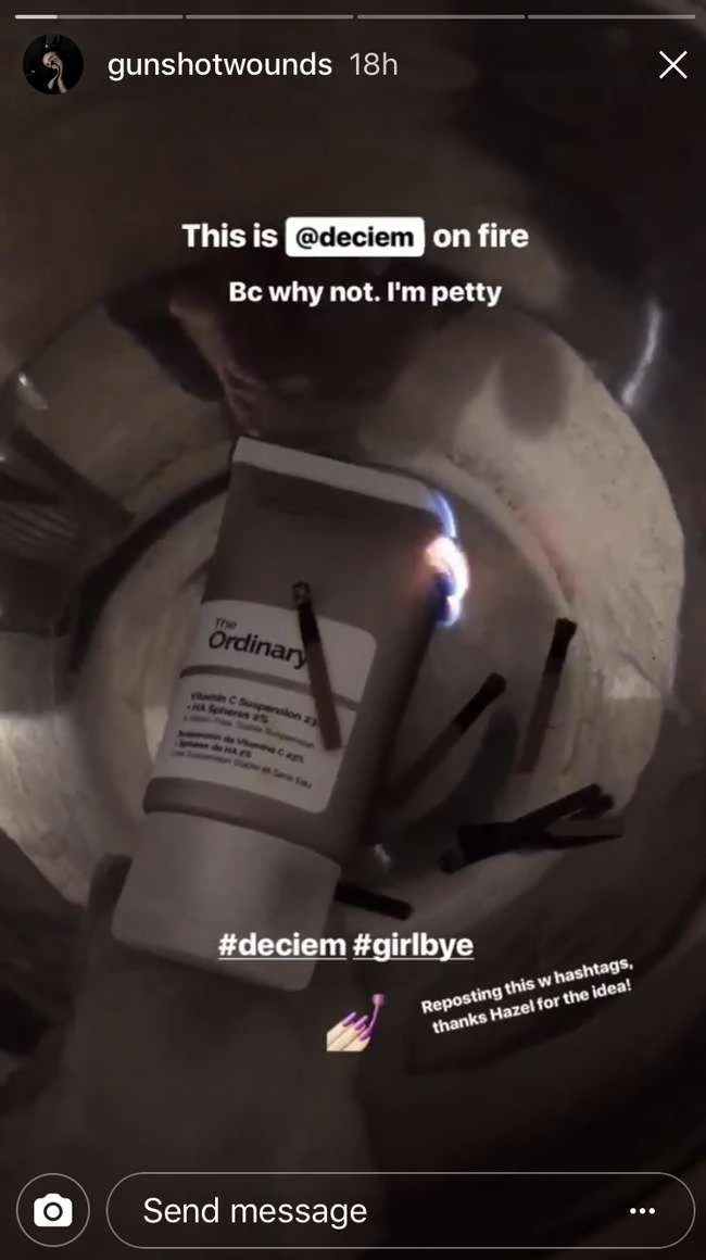 Der CEO von The Ordinary verwandelte ihre Instagram-Seite in einen höllischen Albtraum