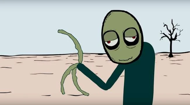 'Salad Fingers' ist ein bizarrer Albtraum, den Sie völlig vergessen haben