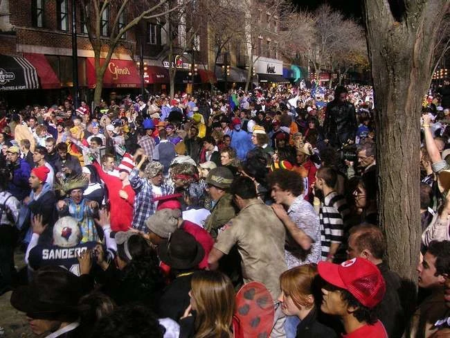 Die größten College-Halloween-Feiern in Amerika